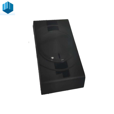 Moldeado plástico de encargo del monitor del interruptor del ABS industrial negro de la vivienda