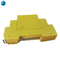 Caja Shell Yellow plástica del pararrayos del moldeo por inyección