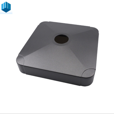 Productos de caja cuadrada de plástico negro de moldeo por inyección personalizados